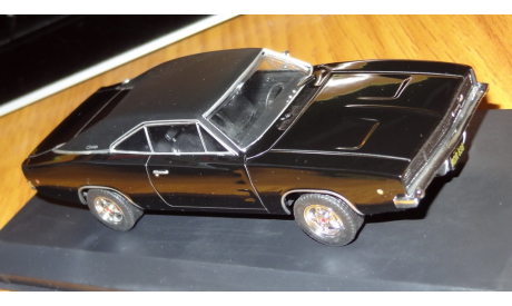 Dodge Charger R/T 1968 Black из к/ф ’Буллит’, 1:43, масштабная модель, 1/43