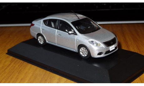 Nissan Latio Tiida Almera (L02B) 2013 Silver J-Collection 1:43, масштабная модель, scale43