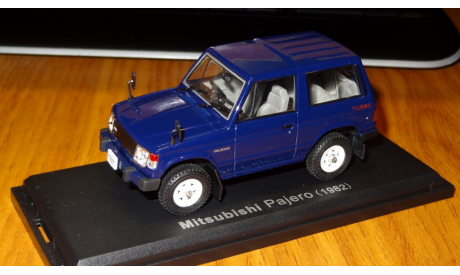 Mitsubishi Pajero (1982) Японская журналка №52, 1:43, металл, в боксе, масштабная модель, 1/43, Hachette