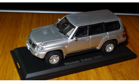 Nissan Safari Японская журналка №176 1:43, металл, в боксе, масштабная модель, 1/43, Hachette