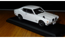 Nissan Bluebird U2000GT (1973) Японская журналка №79,1:43, металл, в боксе, масштабная модель, scale43, Hachette