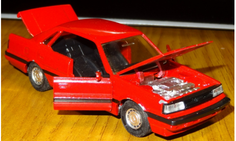 Nissan Skyline HardTop 1985, Diapet, 1:40, металл, масштабная модель, scale0
