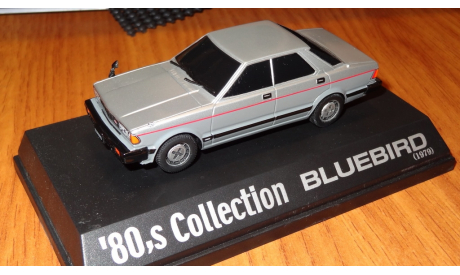 Nissan Bluebird 1979 Aoshima, 80’s Collection, 1:43, ColdCast, масштабная модель, 1/43