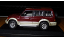 Mitsubishi Pajero, 1993, 2800 Intercooler Turbo Diesel, Long, Minichamps, Red, металл, 1:43, масштабная модель, scale43