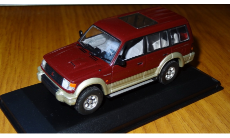 Mitsubishi Pajero, 1993, 2800 Intercooler Turbo Diesel, Long, Minichamps, Red, металл, 1:43, масштабная модель, scale43