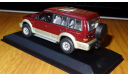 Mitsubishi Pajero, 1993, 2800 Intercooler Turbo Diesel, Long, Minichamps, Red, металл, 1:43, масштабная модель, scale43