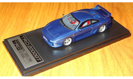 Toyota MR2 TRD 2000GT (SW20) (HS063BL) 1998 Blue, Hi-Story, смола, 1:43, масштабная модель, scale43