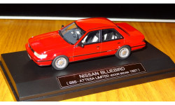 Nissan Bluebird SSS-Attesa Ltd - red1987 (HS069RE), Hi-Story, смола, 1:43