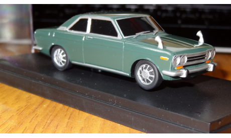Nissan Bluebird 1600SSS coupe, Hand Made Model, ColdCast, Kyosho, 1:43,, масштабная модель, scale43