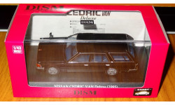 Nissan Cedric Van Deluxe (1995), Black, Aoshima Dism, 1:43, Металл