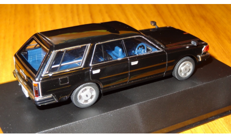 Nissan Cedric Van Deluxe (1995), Black, Aoshima Dism, 1:43, Металл, масштабная модель, scale43