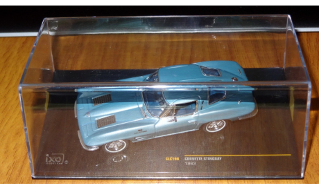 Chevrolet Corvette Stingray, 1963, IXO models, 1:43, металл, масштабная модель, 1/43