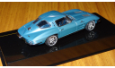 Chevrolet Corvette Stingray, 1963, IXO models, 1:43, металл, масштабная модель, 1/43