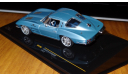 Chevrolet Corvette Stingray, 1963, IXO models, 1:43, металл, масштабная модель, 1/43