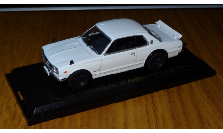 Nissan Skyline 2000 GT-R (1970) Nissan Collection №33, 1:43, металл, масштабная модель, scale43, Norev