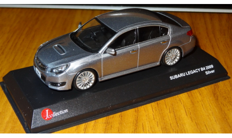 Subaru Legacy B4, 2009, J-Collection Kyosho, металл, 1:43, масштабная модель, 1/43
