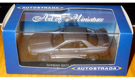 Nissan Skyline GT-R R32, Autostrada, Gray, металл, 1:43, масштабная модель, scale43, Del Prado (серия Городские автомобили)