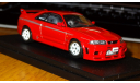 Nissan Skyline GT-R (R33) NISMO 400R, Red, Ebbro, 1:43, металл, масштабная модель, scale43