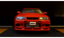 Nissan Skyline GT-R (R33) NISMO 400R, Red, Ebbro, 1:43, металл, масштабная модель, scale43