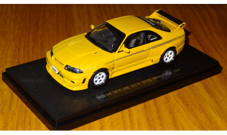 Nissan Skyline GT-R (R33) NISMO 400R, Yellow, Ebbro, 1:43, металл, масштабная модель, scale43