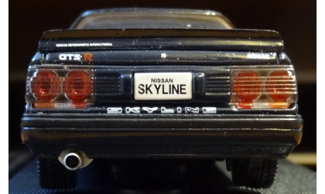 Nissan Skyline GTS-R 2000 (EHR-31) 1987, EBBRO, 1:43, металл, масштабная модель, scale43
