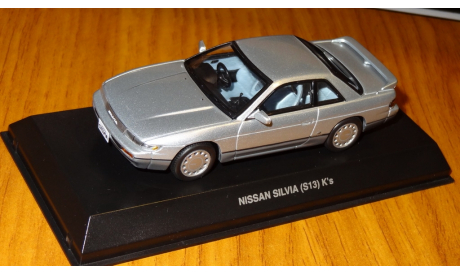 Nissan Silvia S13 K’s 1988, Kyosho, 1:43, металл, масштабная модель, scale43