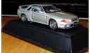 Nissan Skyline GT-R (BNR32) SILVER, ebbro, 1:43, металл, масштабная модель, scale43