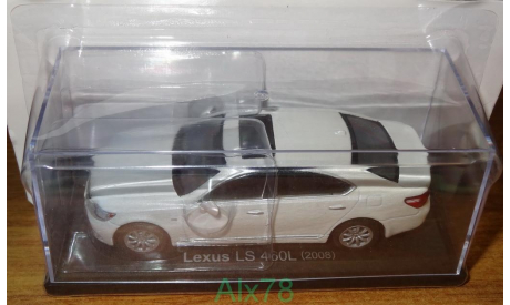 Lexus LS460L (2008) Японская журналка №156, 1:43, Металл, масштабная модель, 1/43, Norev