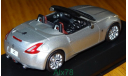 Nissan Fairlady Z Roadster (Z34), brilliant silver, Kyosho, 1:43, металл, масштабная модель, scale43