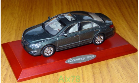 Toyota Camry, Paudi, Dark Green, 1:43, металл, масштабная модель, 1/43, Paudi Models