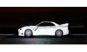 Nissan Skyline GT-R (BNR34) VeilSide Street Drag, 1:43, coldcast, масштабная модель, scale43, Aoshima