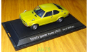 Toyota Sprinter Trueno 1972, TE27, Gold, Ebbro,1:43, металл, масштабная модель, scale43