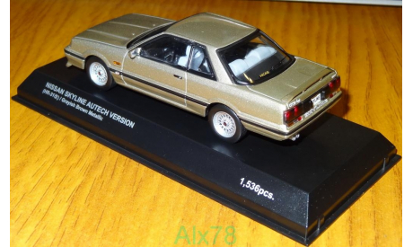 Nissan Skyline GTS Autech version HR31, Kyosho, металл, 1:43, масштабная модель, scale43
