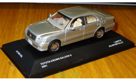 Toyota Crown Saloon G Royal 2001, J-Collection, 1:43, металл, масштабная модель, 1/43