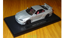 Nissan Skyline GT-R R34 Nismo Z-Tune, silver, Ebbro, 1:43, металл, масштабная модель, scale43