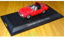 Toyota Sports 800 open roof, Ebbro, 1:43, металл, масштабная модель, 1/43