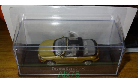Toyota Sera (1990) Японская журналка №98, металл, в блистере, масштабная модель, Norev, scale43
