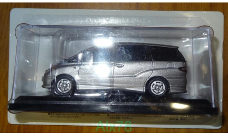 Toyota Estima (2001) Японская журналка №138, 1:43, металл, в блистере, масштабная модель, Norev, scale43