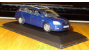 Toyota Avensis Wagon, blue, Minichamps, 1:43, металл, масштабная модель, 1/43