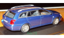 Toyota Avensis Wagon, blue, Minichamps, 1:43, металл, масштабная модель, 1/43