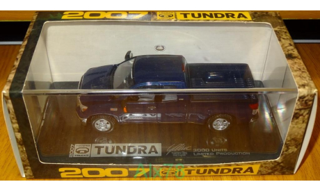 Toyota Tundra 2007 Double Cab SR5, металл, 1:43, дилерская, масштабная модель, scale43, Kyosho