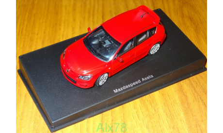 Mazda Axela Mazdaspeed, AutoArt, 1:43, металл, Очень редкая, масштабная модель, scale43