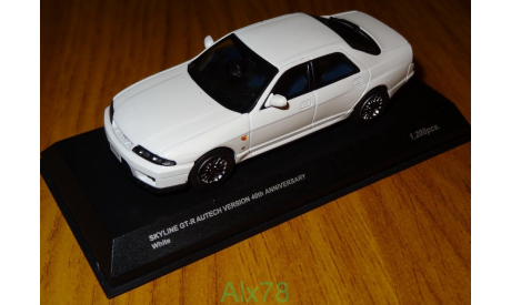 Nissan Skyline GT-R (R33) Autech Version 40th Anniversary, Kyosho, 1:43, Металл, масштабная модель, 1/43