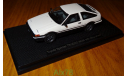 Toyota Sprinter Trueno 1983 AE86 Panda with alloy weels, Ebbro, 1:43, металл, масштабная модель, 1/43