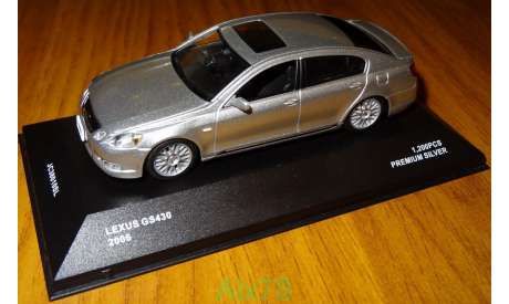 Lexus GS430 2006, J-collection, 1:43, металл, масштабная модель, scale43