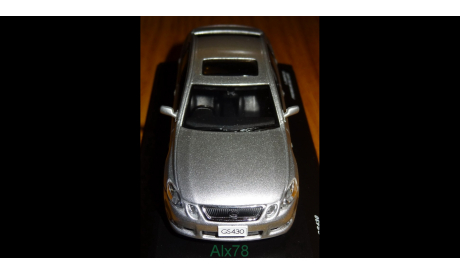 Lexus GS430 2006, J-collection, 1:43, металл, масштабная модель, scale43