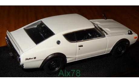 Nissan Skyline 2000 GT-R KPGC110 1973, EBBRO 1:43 металл, масштабная модель, scale43