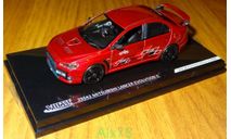 Mitsubishi Lancer Evolution X RalliArt, Vitesse, 1:43, металл, масштабная модель, scale43