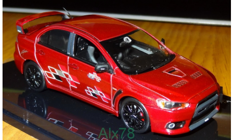 Mitsubishi Lancer Evolution X RalliArt, Vitesse, 1:43, металл, масштабная модель, scale43