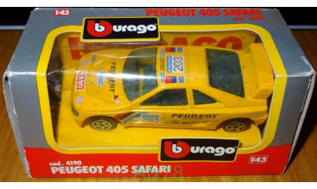 Peugeot 405 Safari, Bburago, cod. 4190, 1:43, Италия 1992 год, масштабная модель, scale43